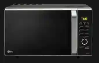  LG 28L Charcoal Convection Microwave Oven with Intellowave & Charcoal Technology (Black)